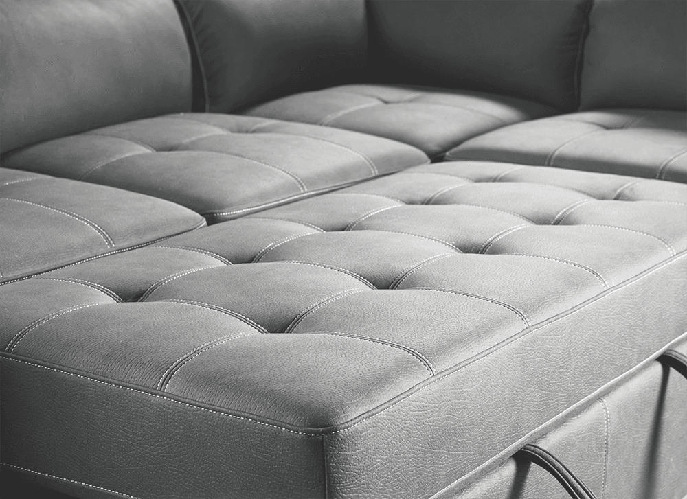 Giorgio Premium Rhino Lounge With Inbuilt Sofa bed Reverse