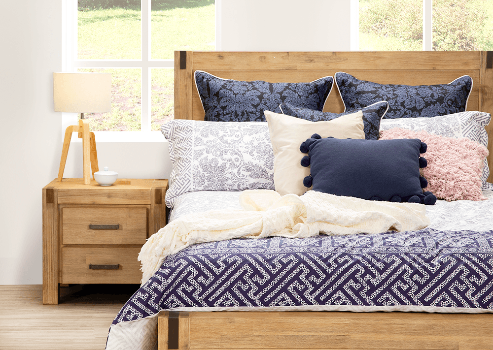 Coral Bay 4 Piece Queen Bedroom Package