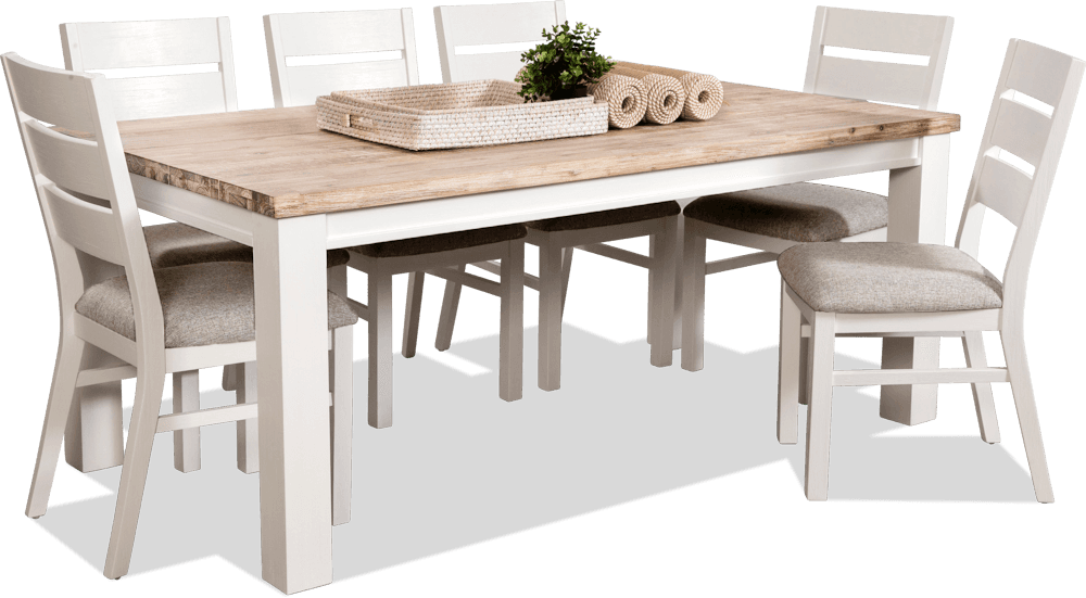 Bermuda 7 Piece Dining Suite