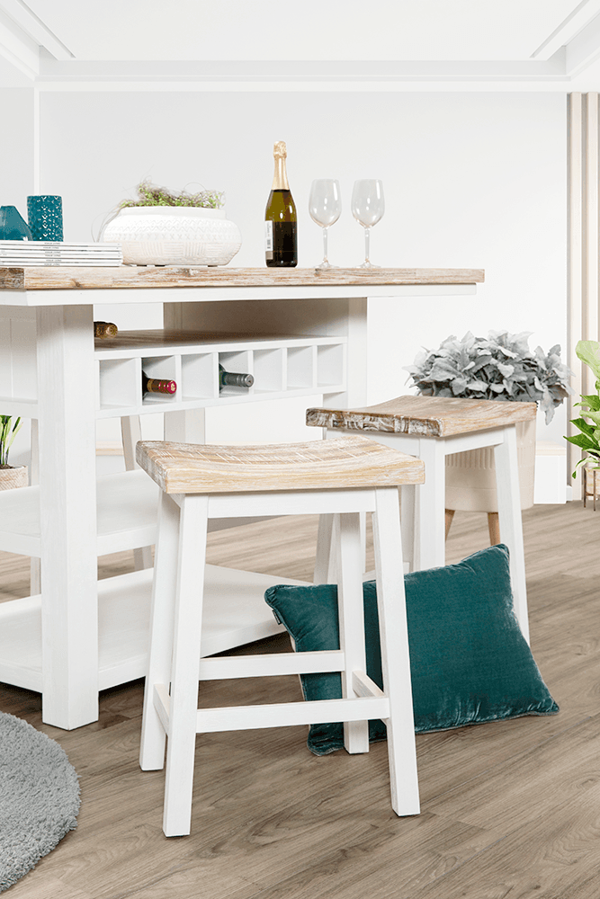 Bermuda Acacia Bar Stool