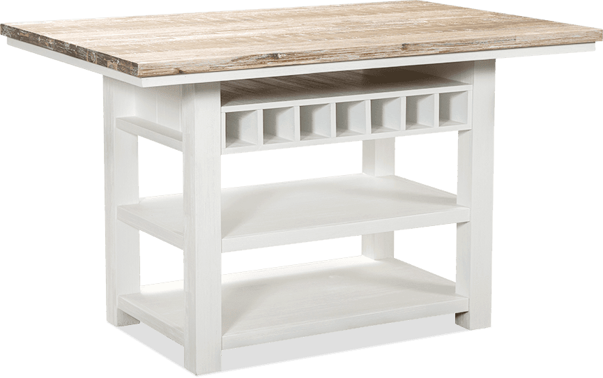 Bermuda Acacia Rectangle Bar Table