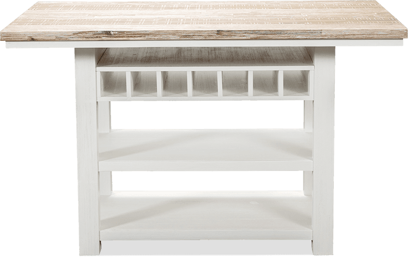Bermuda Acacia Rectangle Bar Table