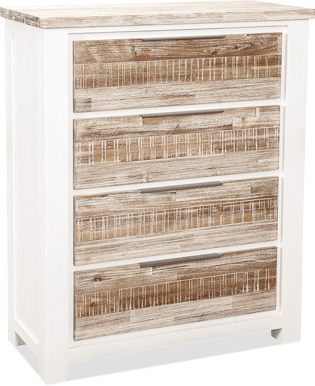 Bermuda Acacia 4 Drawer Chest