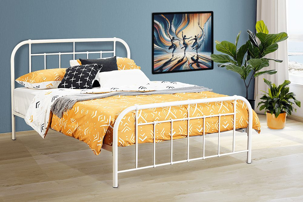 Rosie Metal Queen Bed