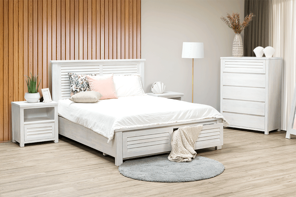 Malibu 4 Piece Queen Bedroom Package
