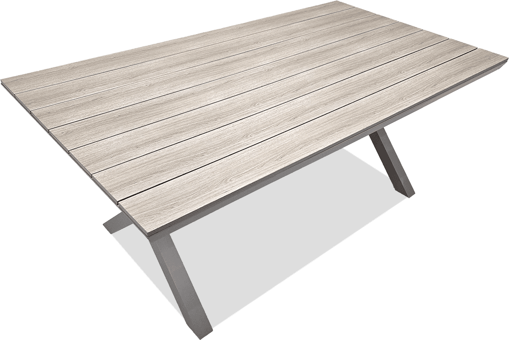 Corinna Aluminium/Polywood 7 Piece Dining Suite