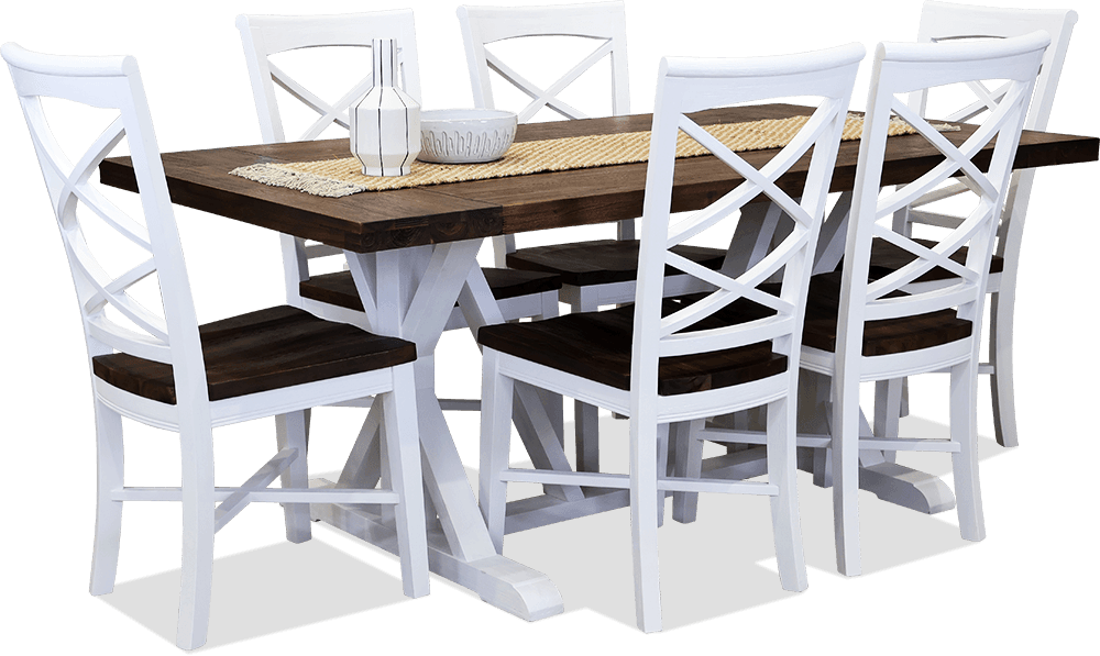 Hamilton Acacia 7 Piece Dining Suite