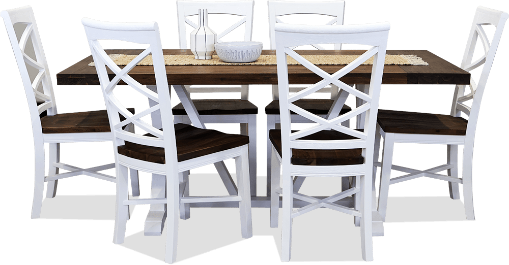 Hamilton Acacia 7 Piece Dining Suite