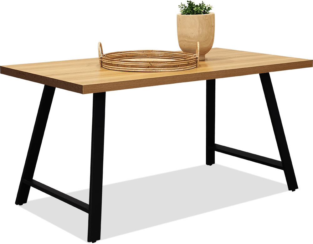 Oregon MDF/Melamine Rectangle 1500 Dining Table