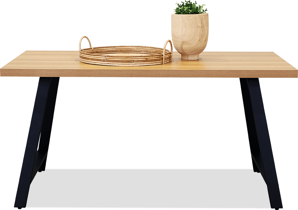 Oregon MDF/Melamine Rectangle 1500 Dining Table