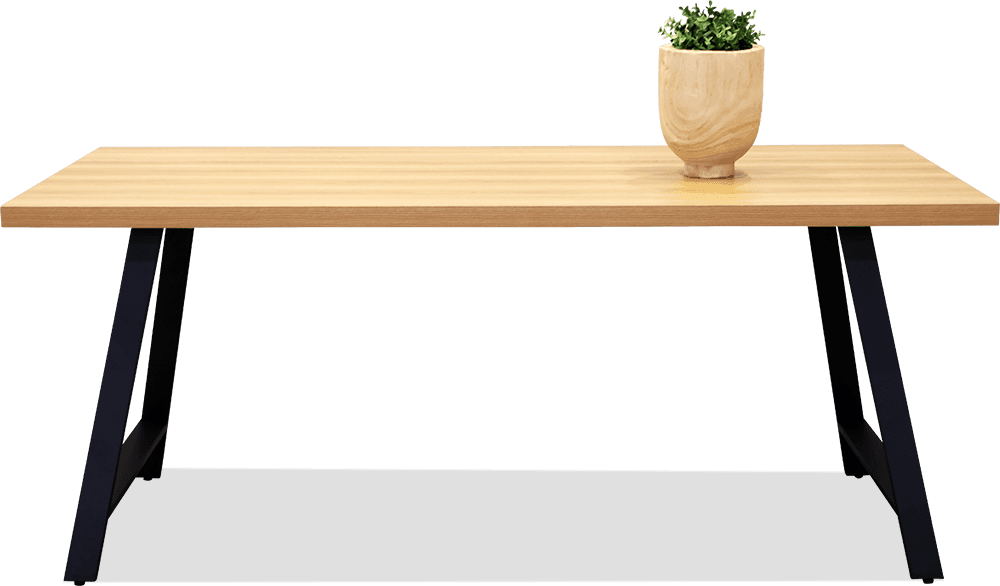 Oregon MDF/Melamine Rectangle 1800 Dining Table