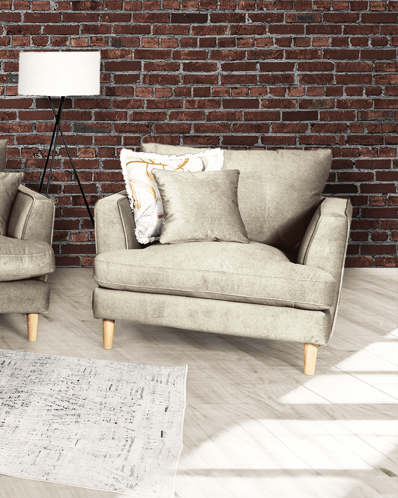 Newhaven Mohair 1 Seater Sofa