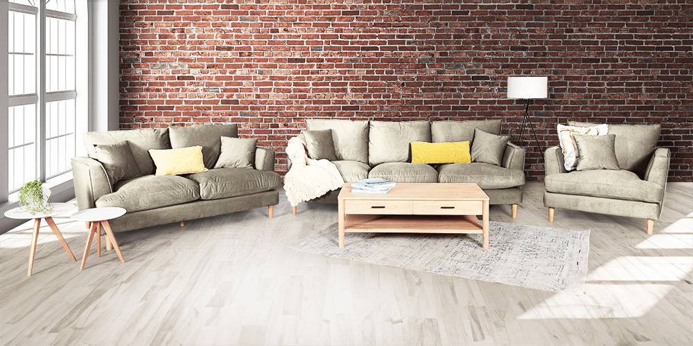 Newhaven Mohair 1 Seater Sofa