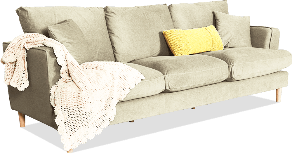 Newhaven Mohair 3 Seater Sofa