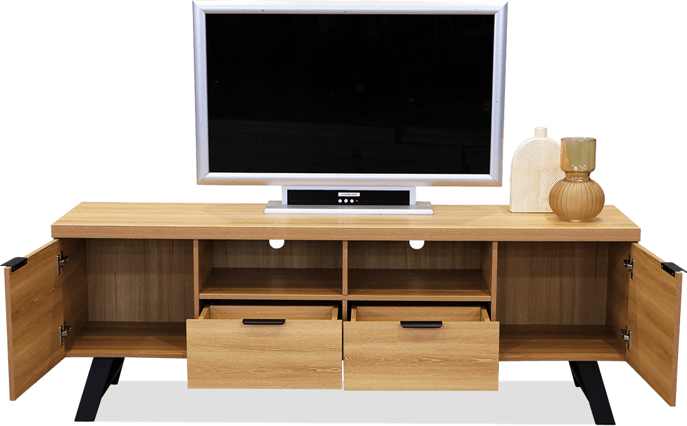 Oregon MDF/Melamine Large TV/DVD Unit