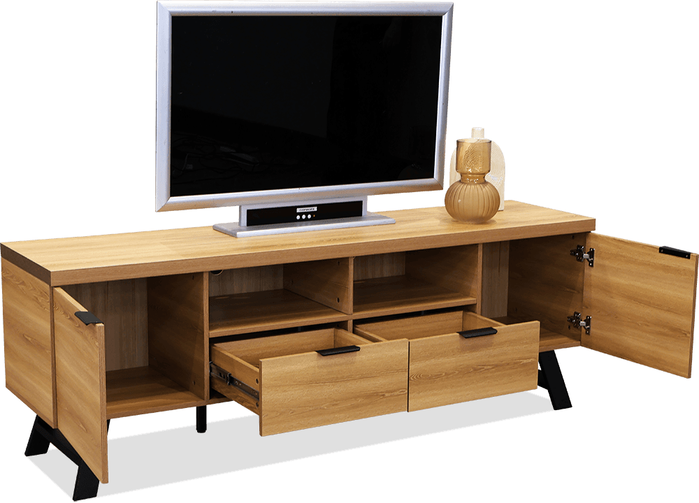Oregon MDF/Melamine Large TV/DVD Unit