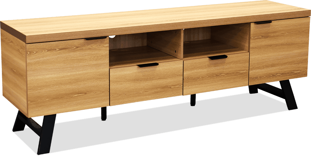Oregon MDF/Melamine Large TV/DVD Unit