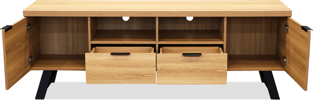 Oregon MDF/Melamine Large TV/DVD Unit