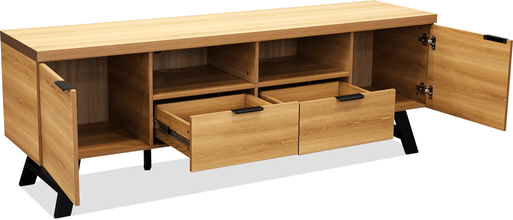 Oregon MDF/Melamine Large TV/DVD Unit