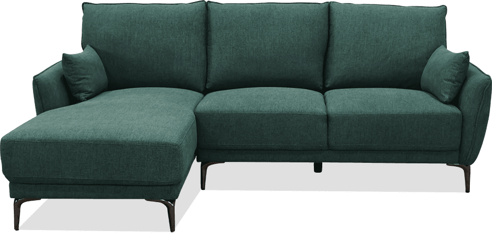 Otto Fabric 3 Seater Sofa With Left Hand Chaise