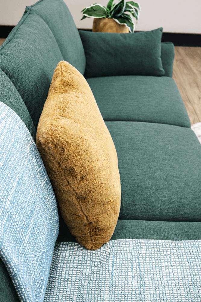 Otto Fabric 3 Seater Sofa With Left Hand Chaise