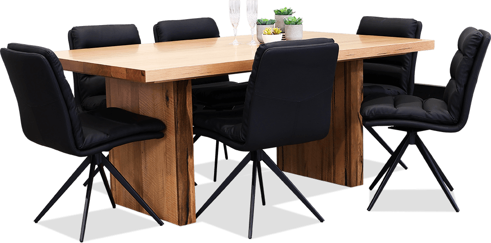 Eastbrook 7 Piece 1800 Dining Suite With Marco Chairs