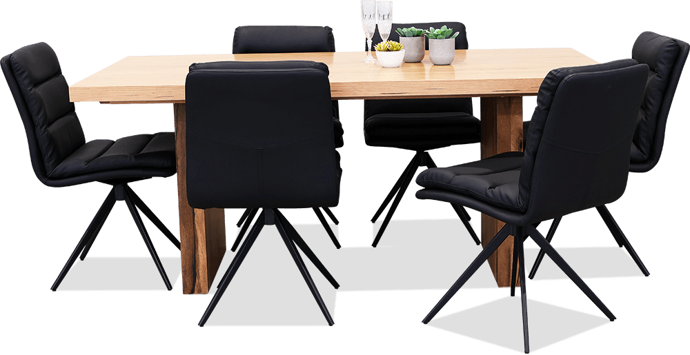 Eastbrook 7 Piece 1800 Dining Suite With Marco Chairs