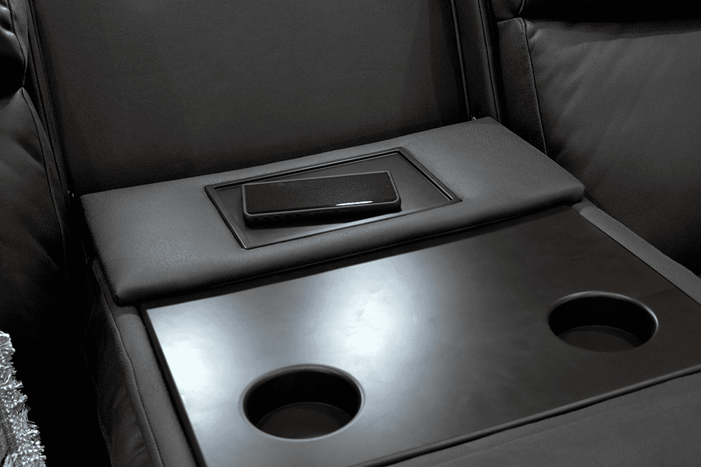 Daytona Nicki 3 Seater Lounge With 2 Built In Power Recliners
