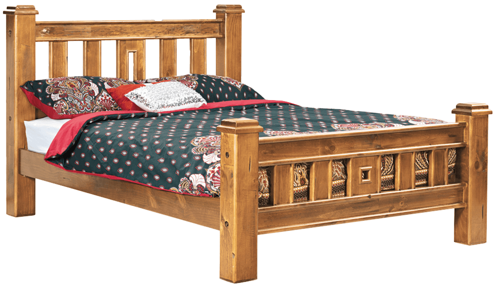 Ranger Pine 4 Piece Queen Bedroom Package