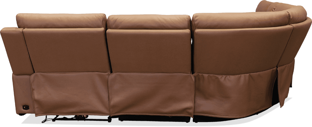 Daytona Nicki 5 Seater Modular Lounge With 3 Built In Power Recliners