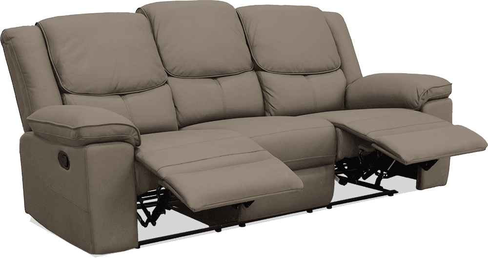 Oslo New Rhino 3 Seater Lounge With 2 In Built Recliner