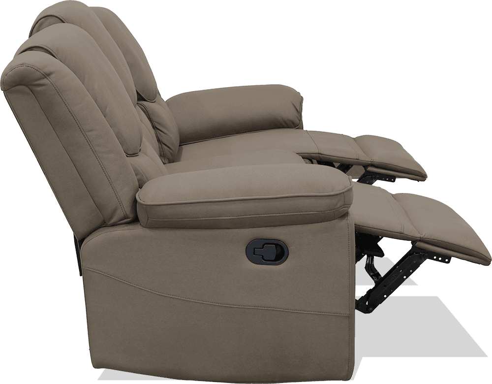 Oslo New Rhino 3 Seater Lounge With 2 In Built Recliner