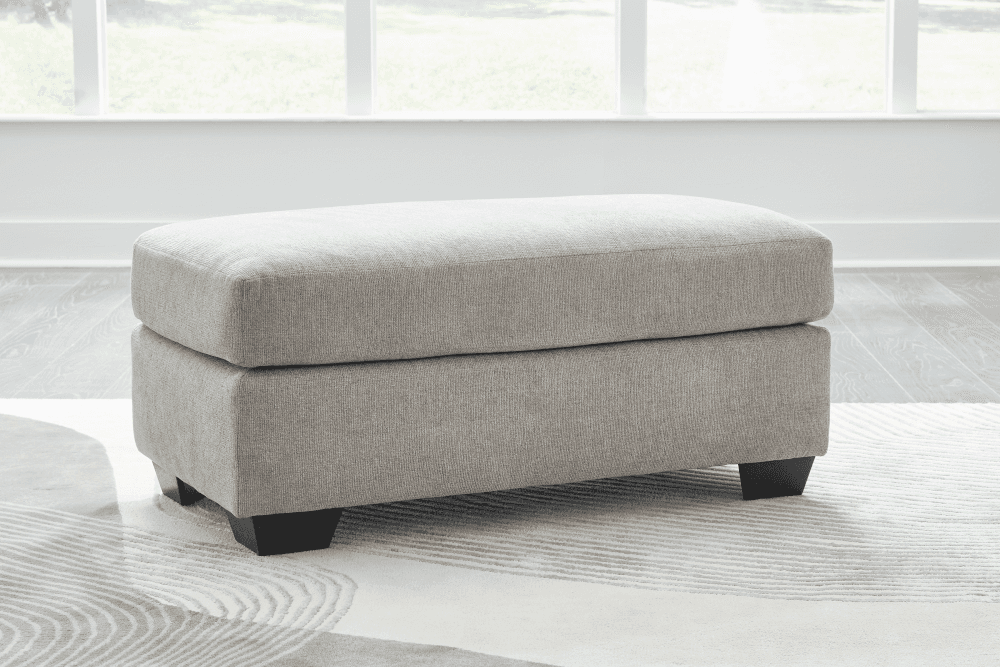 Avenal Park Polyester Rectangle Ottoman