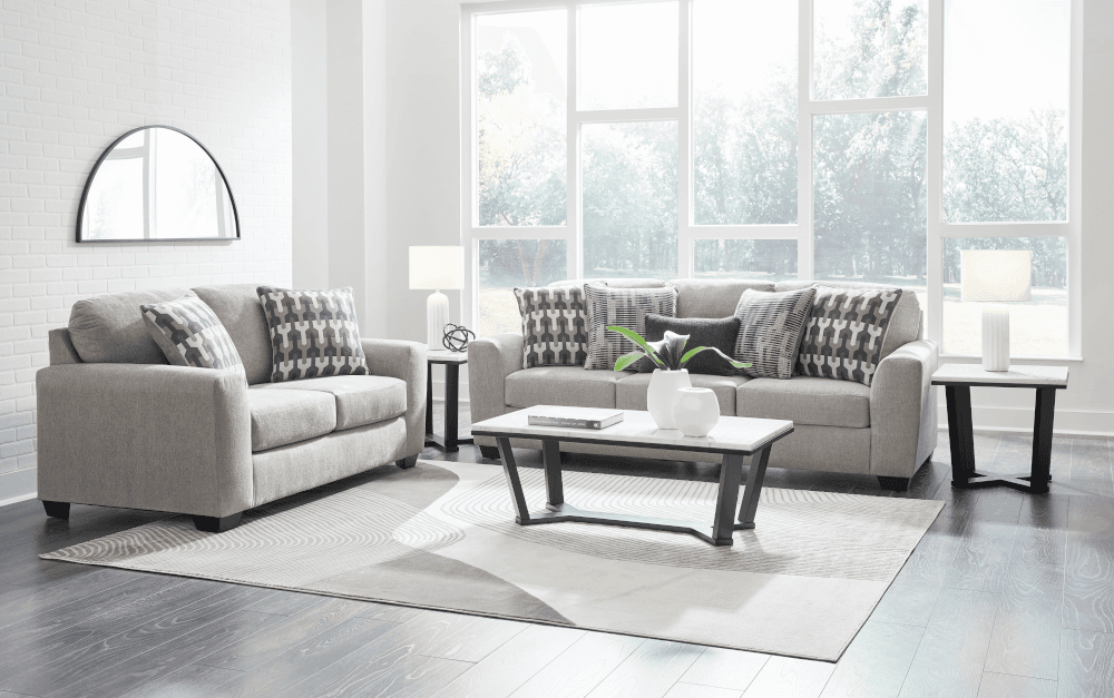 Avenal Park Polyester 2 Seater Sofa