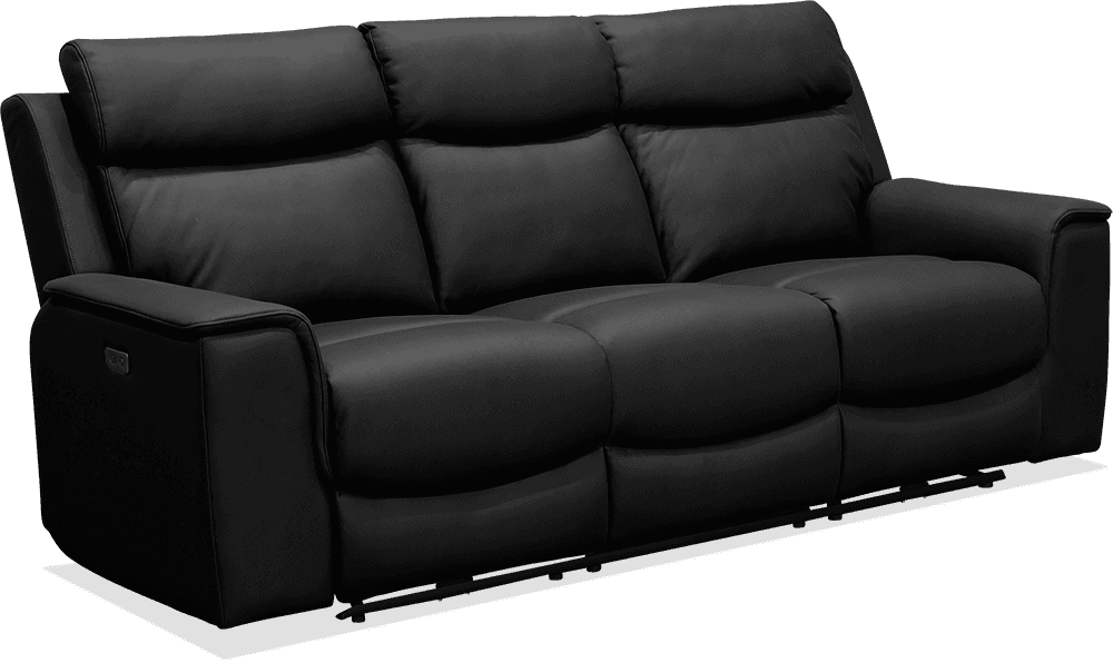 Daytona Nicki 3 Seater Lounge With 2 Built In Power Recliners