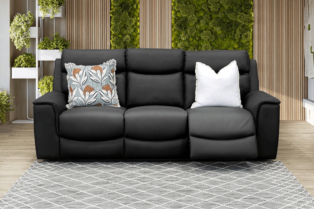 Daytona Nicki 3 Seater Lounge With 2 Built In Power Recliners
