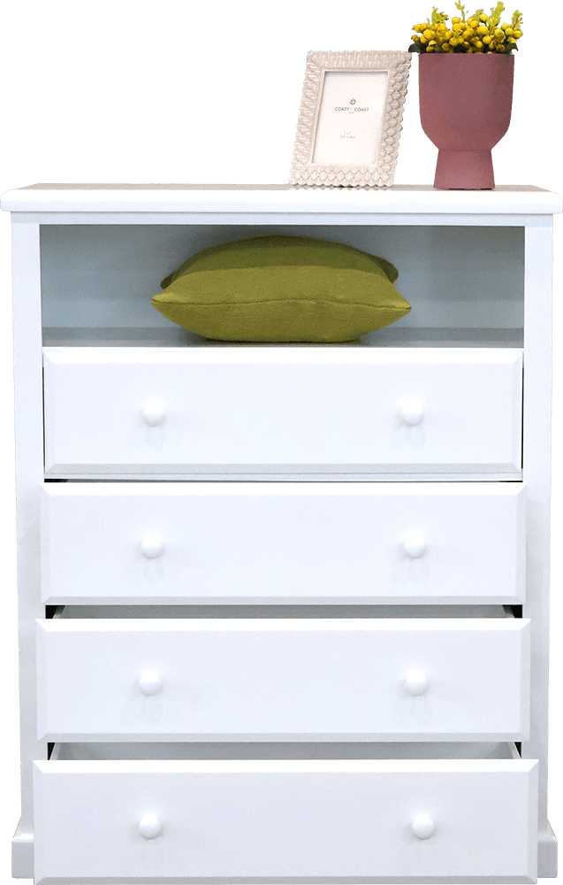 Tilly Acacia 4 Drawer Chest