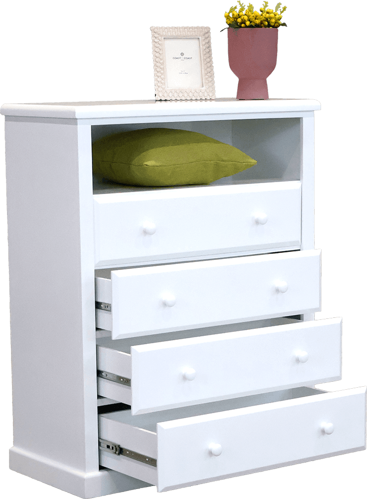 Tilly Acacia 4 Drawer Chest