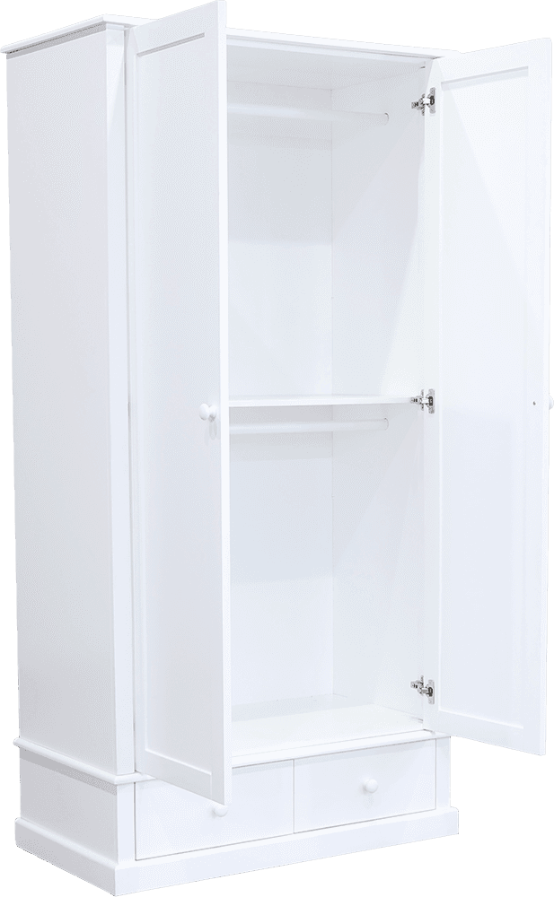 Tilly Acacia 2 Door Wardrobe