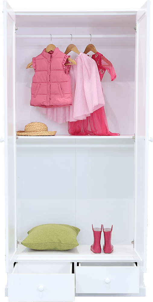 Tilly Acacia 2 Door Wardrobe