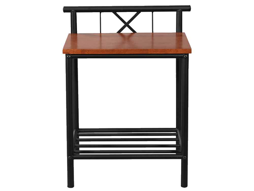 Atlanta H/Wood Metal Side Table
