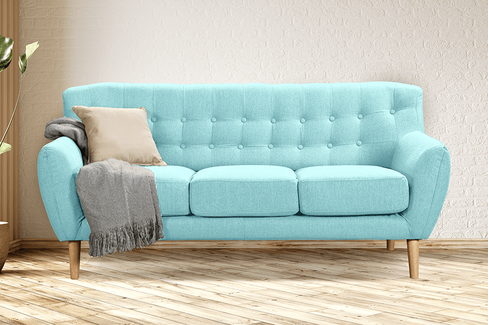 Rockwell Fabric 3 Seater Sofa