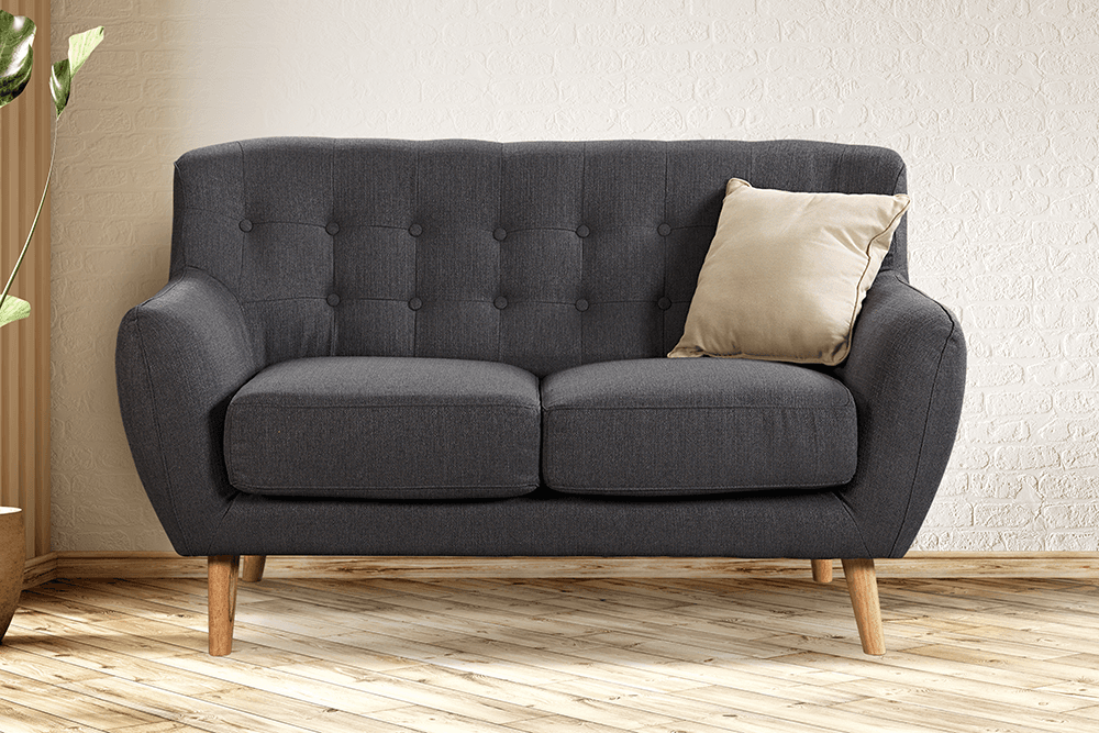 Rockwell Fabric 2 Seater Sofa