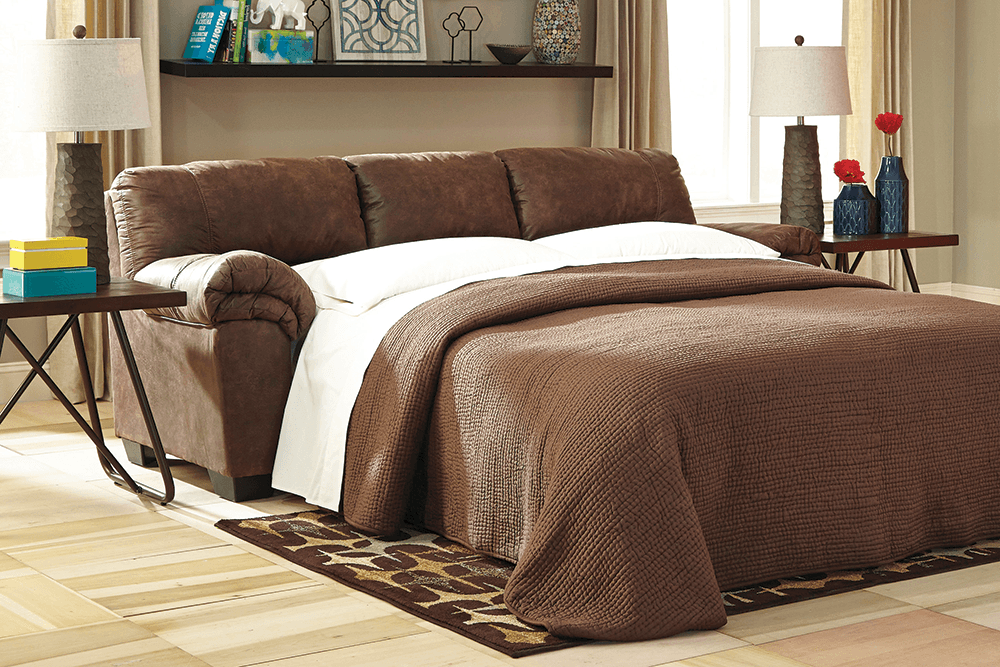 Bladen Faux Leather 3 Seater Sofa Bed