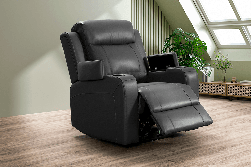 Liverpool Leather Power Recliner