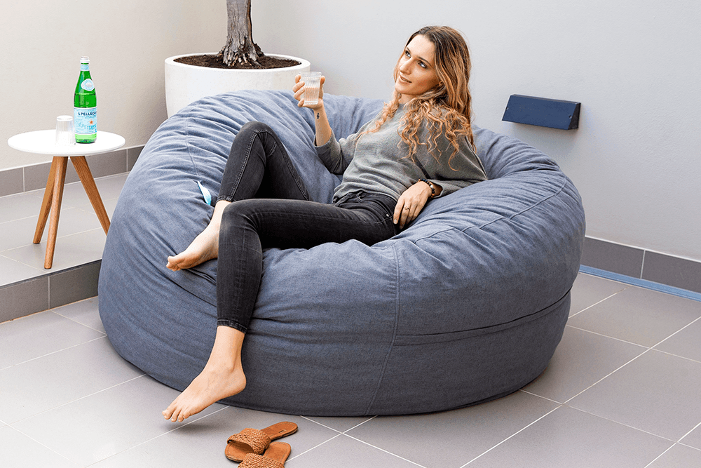 The Snug Velvet Polyester Linen Super Duper Pod