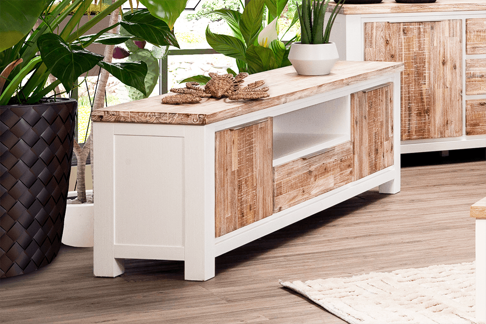 Bermuda Acacia Large TV/DVD Unit