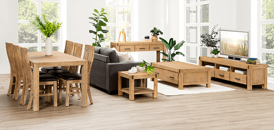 Coral Bay Acacia 3 Drawer TV/DVD Unit