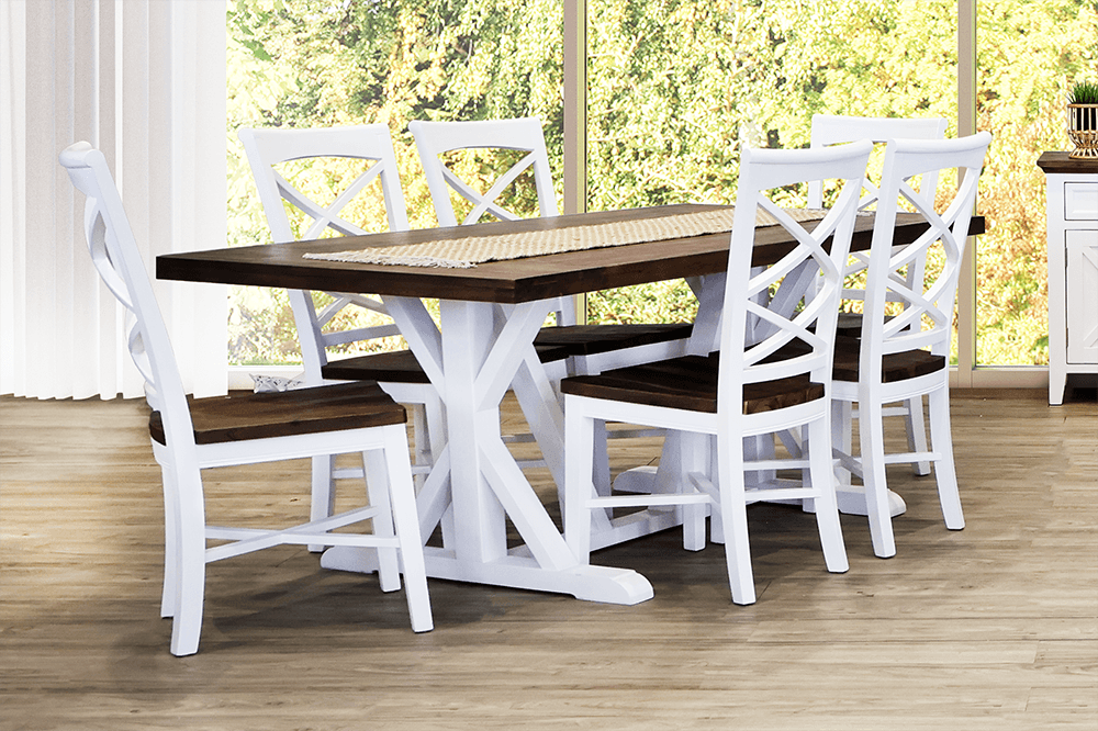 Hamilton Acacia 7 Piece Dining Suite