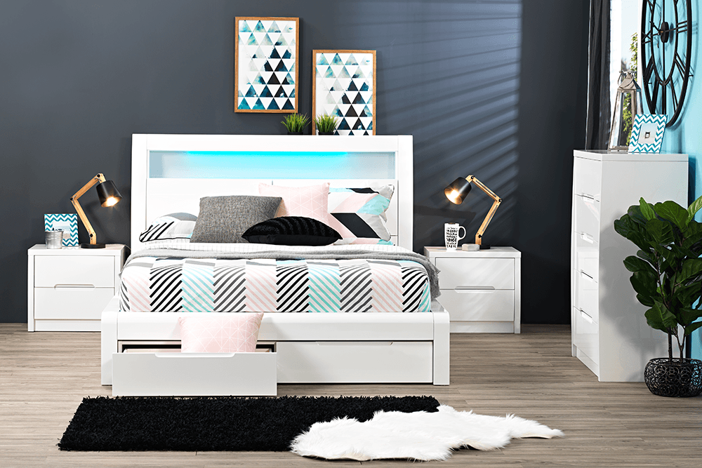 Baltimore 4 Piece Queen Bedroom Package